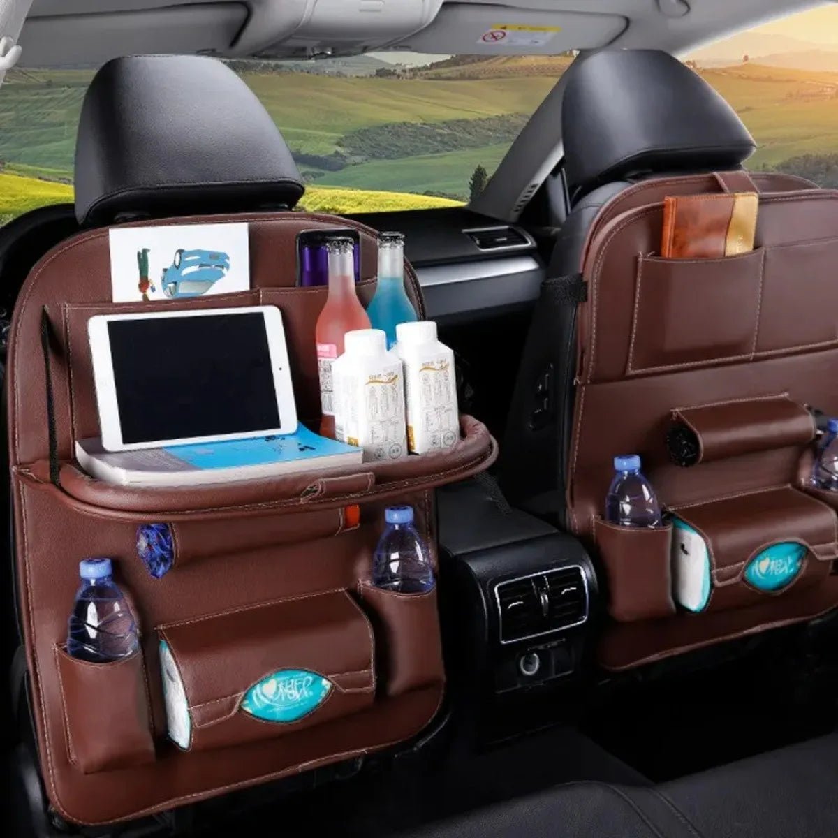 Car Backseat Organizer with Foldable Table - Easy Life