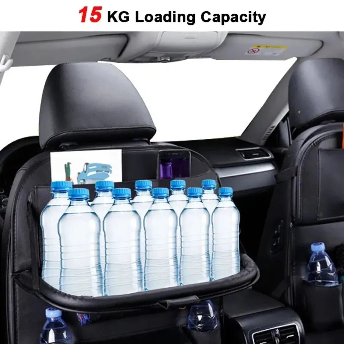 Car Backseat Organizer with Foldable Table - Easy Life